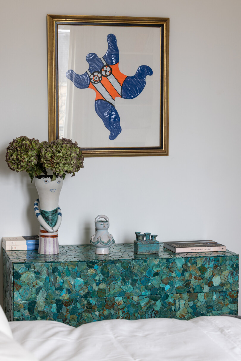 Chez Philippe Rapin et Sylvie de Chirée à Paris.